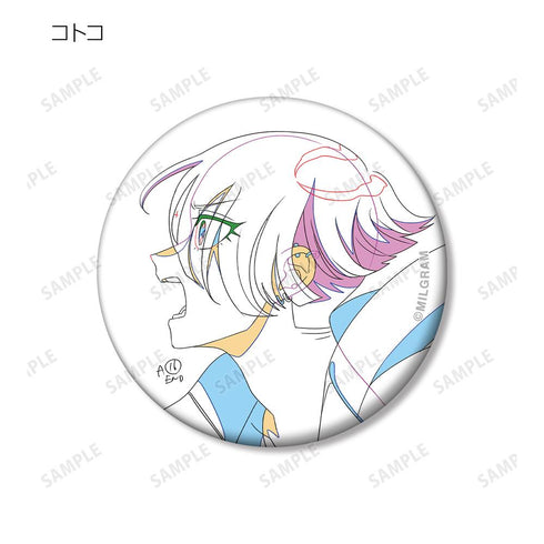 『MILGRAM -ミルグラム-』トレーディング原画缶バッジ ver.A(単位/BOX)【202510再販】